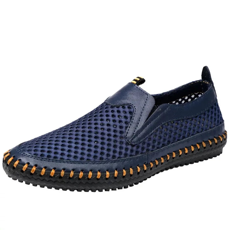 New Men's Casual Shoes Breathable Slip On Mesh Shoes Men Classic Tenis Masculino Zapatos Hombre Sapatos Sneakers Water Loafers