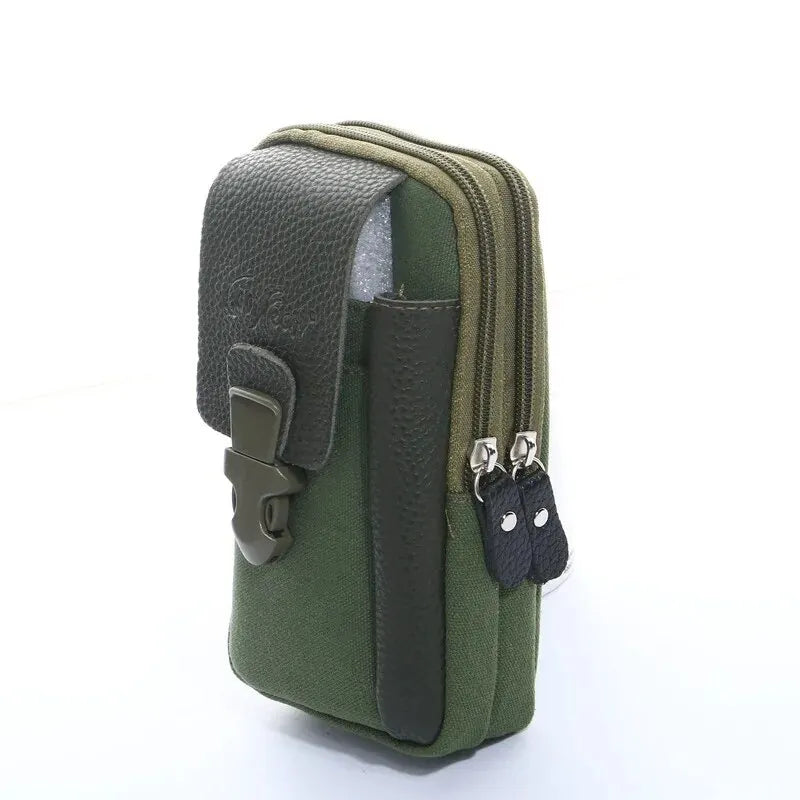 Outdoor Men Waist Pack Bum Bag Pouch Waterproof Tactical Military Sport Hunting Belt Molle Nylon Mobile Phone Bags Travel Tools