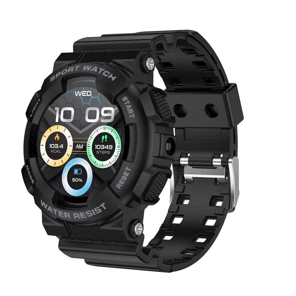 2026 Smart Watch Original Design IP68 Waterproof Bluetooth Call Health Monitor 100+ Sports Modes Flashlight