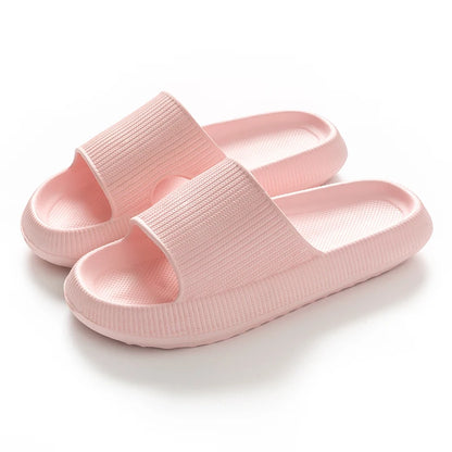 Cloud Slippers Women Indoor Bathroom Slides Soft EVA Anti-Slip Home Floor Slides Ladies Summer Shoes