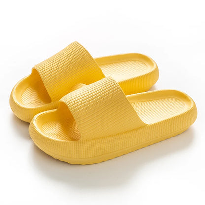 Cloud Slippers Women Indoor Bathroom Slides Soft EVA Anti-Slip Home Floor Slides Ladies Summer Shoes