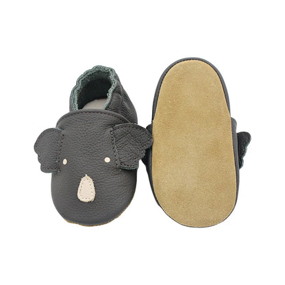 Sapatos de Berço Casuais de Couro para Bebé para Primeiros Passos Criança Menina Menino Recém-nascido Andadores Educativos Crianças Ténis de Animais