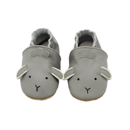 Sapatos de Berço Casuais de Couro para Bebé para Primeiros Passos Criança Menina Menino Recém-nascido Andadores Educativos Crianças Ténis de Animais