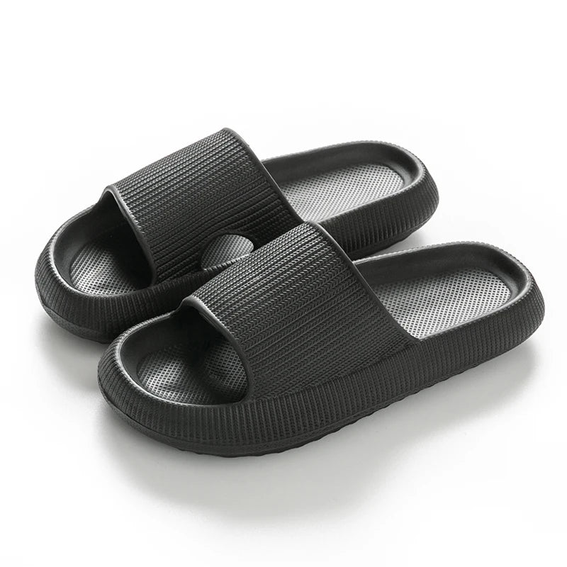 Cloud Slippers Women Indoor Bathroom Slides Soft EVA Anti-Slip Home Floor Slides Ladies Summer Shoes