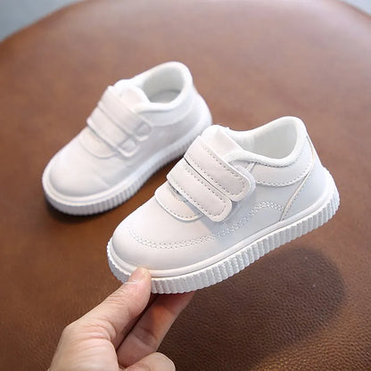 Sapatilhas de Criança Meninas Sapatilhas Meninos Sapatos de Criança Sapatos de Couro Branco Preto Escola Sapatilhas de Corrida Rosa Sapatilhas Desportivas Sola Flexível
