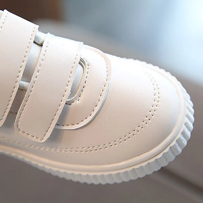 Sapatilhas de Criança Meninas Sapatilhas Meninos Sapatos de Criança Sapatos de Couro Branco Preto Escola Sapatilhas de Corrida Rosa Sapatilhas Desportivas Sola Flexível