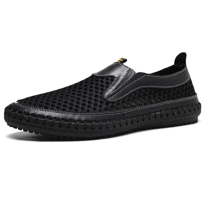 New Men's Casual Shoes Breathable Slip On Mesh Shoes Men Classic Tenis Masculino Zapatos Hombre Sapatos Sneakers Water Loafers