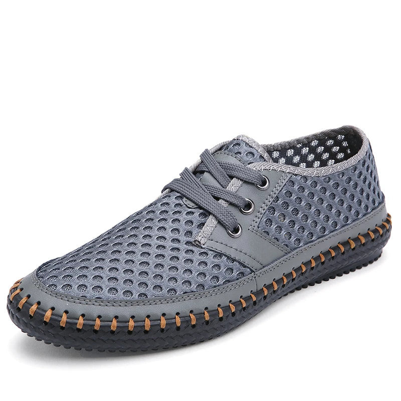 New Men's Casual Shoes Breathable Slip On Mesh Shoes Men Classic Tenis Masculino Zapatos Hombre Sapatos Sneakers Water Loafers
