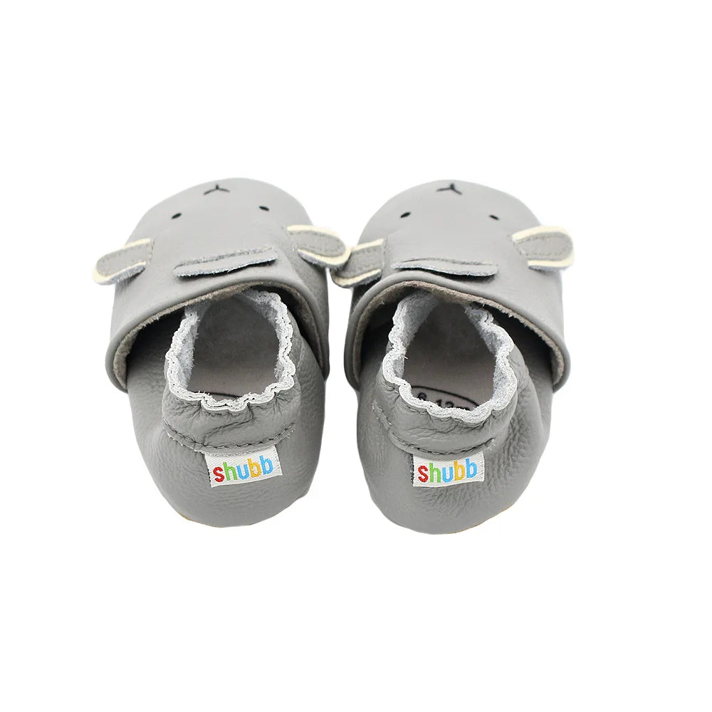 Sapatos de Berço Casuais de Couro para Bebé para Primeiros Passos Criança Menina Menino Recém-nascido Andadores Educativos Crianças Ténis de Animais