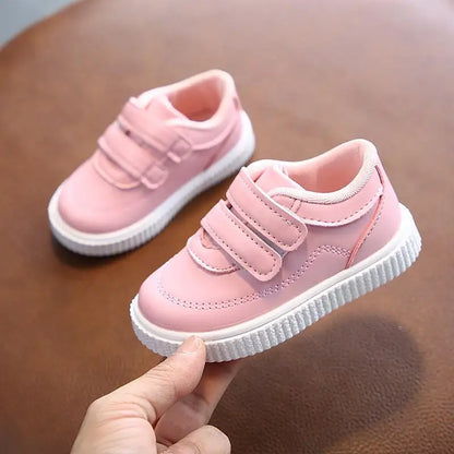 Sapatilhas de Criança Meninas Sapatilhas Meninos Sapatos de Criança Sapatos de Couro Branco Preto Escola Sapatilhas de Corrida Rosa Sapatilhas Desportivas Sola Flexível