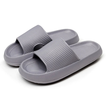 Cloud Slippers Women Indoor Bathroom Slides Soft EVA Anti-Slip Home Floor Slides Ladies Summer Shoes
