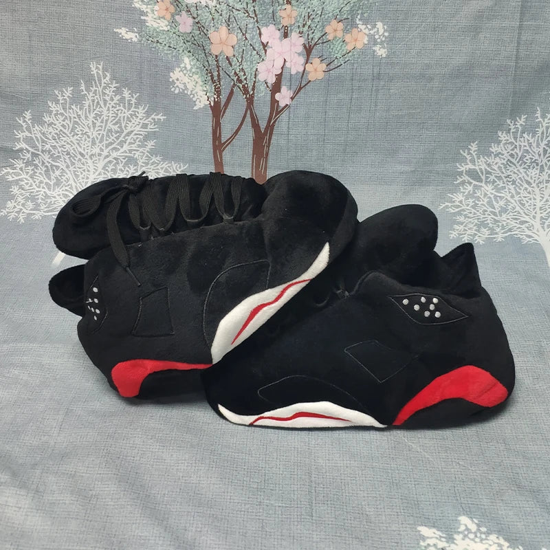 Unisex One Size Fits Most Eu 36-43 Winter Indoor Cotton Shoes Woman Warmth Home Slippers Women/Men Snug Sneakers Ladies Slipper