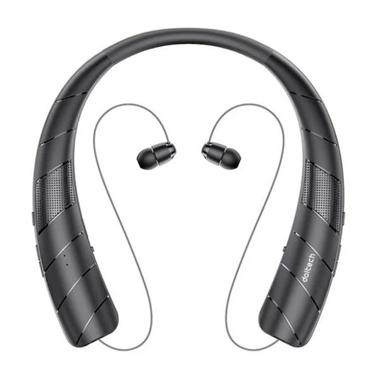 Neckand Bluetooth Earphones Speaker 2 in 1 Smart Column Surround Stereo Wireless Music Soundbar Portable Waterproof Long Working