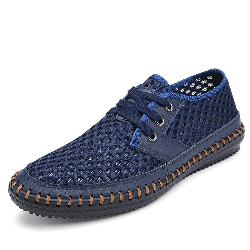 New Men's Casual Shoes Breathable Slip On Mesh Shoes Men Classic Tenis Masculino Zapatos Hombre Sapatos Sneakers Water Loafers