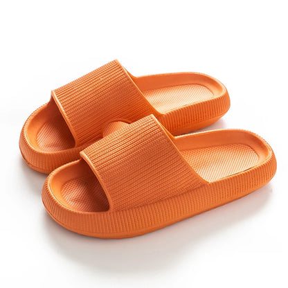 Cloud Slippers Women Indoor Bathroom Slides Soft EVA Anti-Slip Home Floor Slides Ladies Summer Shoes