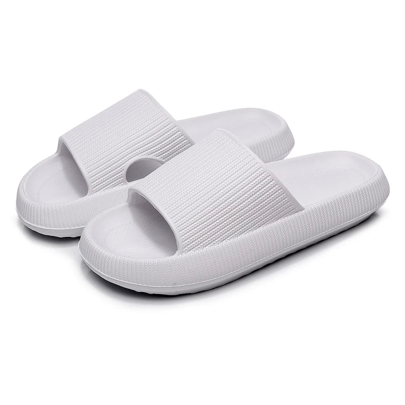 Cloud Slippers Women Indoor Bathroom Slides Soft EVA Anti-Slip Home Floor Slides Ladies Summer Shoes