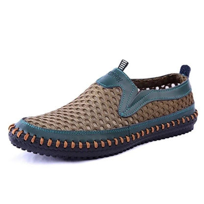 New Men's Casual Shoes Breathable Slip On Mesh Shoes Men Classic Tenis Masculino Zapatos Hombre Sapatos Sneakers Water Loafers