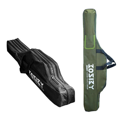 Saco de Pesca Portátil Pano Oxford Dobrável Vara de Pesca Saco de Carretel Sacos de Armazenamento de Material de Pesca Estojo de Viagem Pesca 182CM-60CM