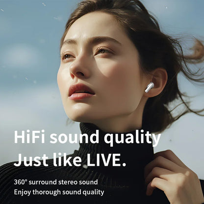 Original Bluetooth Earphones Wireless Bluetooth Headset Noise Cancelling Earbuds with Mic Wireless Headphones for smartphones