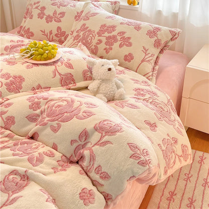 Ultra-Soft Flannel Duvet Cover 1Pc- Single Piece, Warm for Winter Nights, Plush Bedding for Bedroom, Easy Care, No Pillowcase