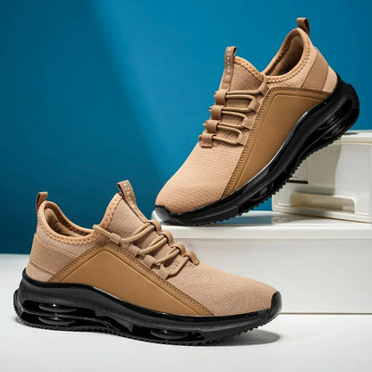 Ténis de Trabalho Sapatos de Biqueira de Aço Homem Sapatos de Segurança Calçado de Trabalho Anti-perfuração Botas Moda Calçado Indestrutível Segurança