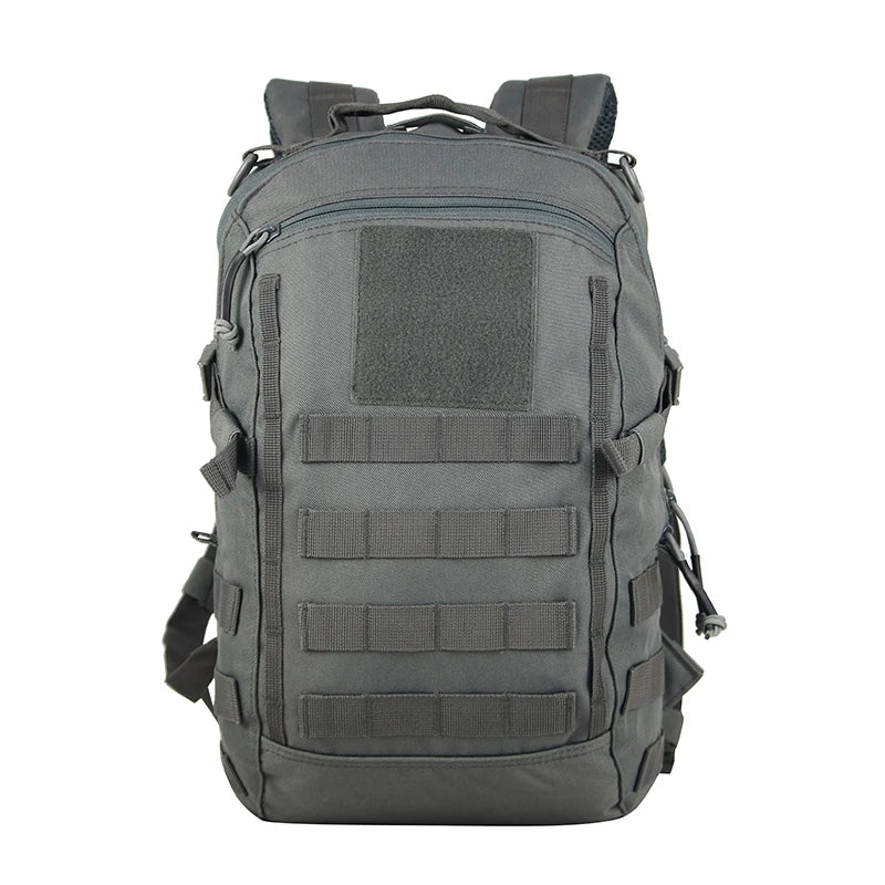 LQARMY Pequena Mochila Tática de Viagem Impermeável para Exterior, Saco de Desporto e Campismo com Sistema Molle para Trekking, Pesca e Caça