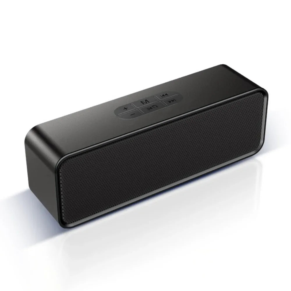 Portable Bluetooth Speaker Wireless Dual Horn Speakers Stereo Loudspeaker with FM Mode Hifi Sound IPX5 Waterproof Outdoor