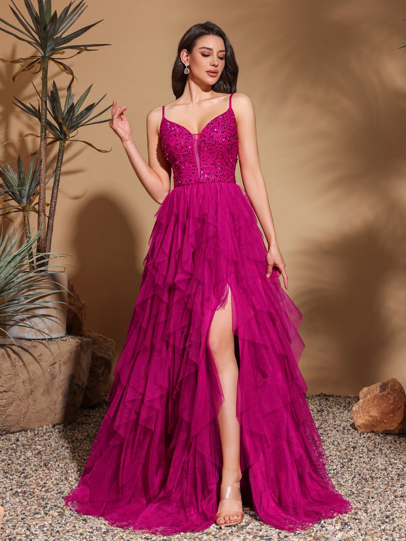 Vestido comprido de senhora Rose Red Vestidos de noite familiares vestidos de festa trajes de festival roupa de formatura roupa de encontro de férias