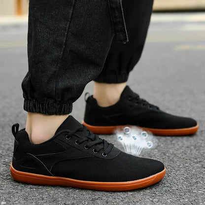 Wide-toed Shoes Men's Fashion Simple Casual Sports Shoes Barefoot Shoes Women's Jogging Shoes Walking Shoes