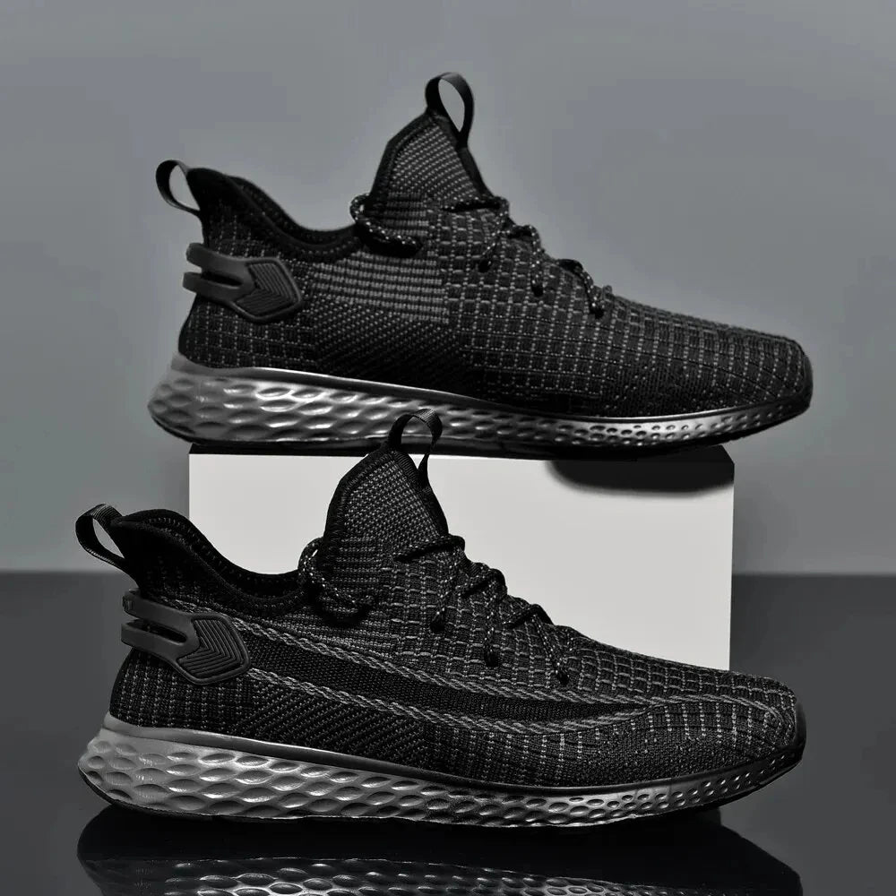 New Mijia Men's Sneaker Breathable Sports Shoes  Stretch Fabric Soft Mesh Comfortable Running Lightweight Walking Jogging Shoes