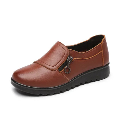 BEYARNE sapatilhas femininas nova coleção, sapatilhas rasas da moda, sapatos de couro genuíno, mocassins femininos, sapatos slip-on sapatos femininos