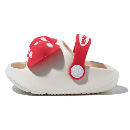 MELITTDEER Girls‘ Sandals - Kids Slippers, Soft Sole and Beautiful Bows , Adjustable heel strap, EVA Material, Oudoor Use