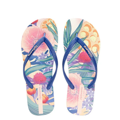 Women's Anti-Slip Clip-On PVC Flip Flops, Outdoor Beach Casual Wear Sandals Slippers