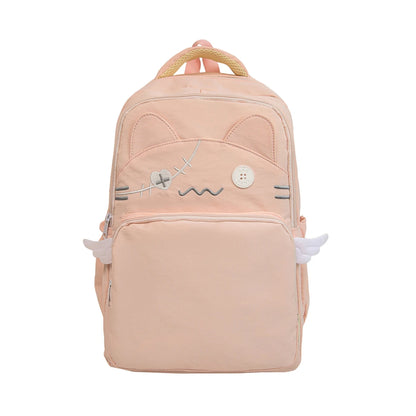 Custom Logo Elementary School Student Backpack with Unique Design, Cute and Quirky Girl Backpack, Lightweight Travel School Bag for Children, Personalized DIY for Girls
