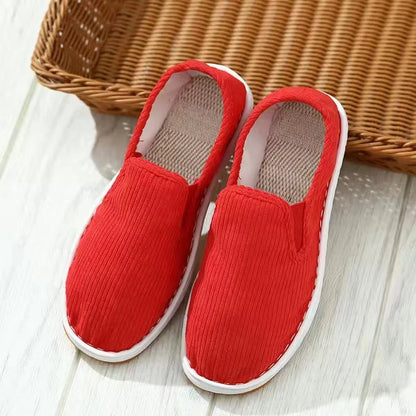 2025 New Summer Mesh Shoes Men Slip-On Flat Sapatos Hollow Out Comfortable Father Shoes Man Casual Moccasins Basic Espadrille