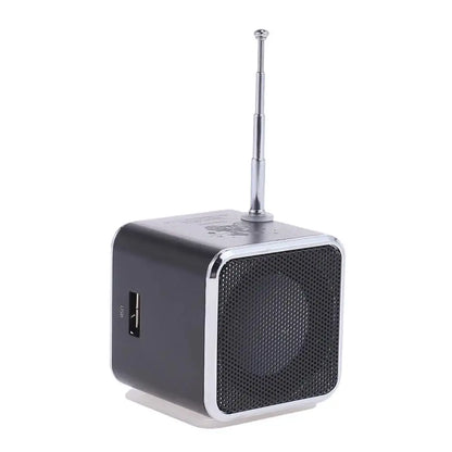 Mini Radio FM Bluetooth Speaker Portable Small Wireless Music Sound Box Bocina MP3 Player Coluna Column Bluetooth Caixa De Som