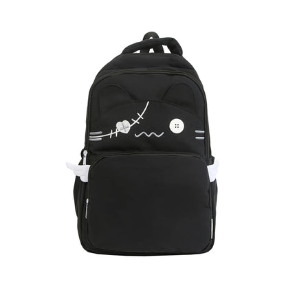 Custom Logo Elementary School Student Backpack with Unique Design, Cute and Quirky Girl Backpack, Lightweight Travel School Bag for Children, Personalized DIY for Girls