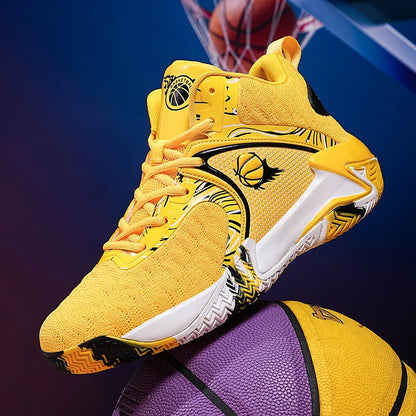 Sapatilhas de Basquetebol Masculinas Novas Sapatilhas Desportivas Antiderrapantes com Amortecimento Sapatilhas de Treino de Fitness Botas de Basquetebol Masculinas Ténis Tamanhos 39-48
