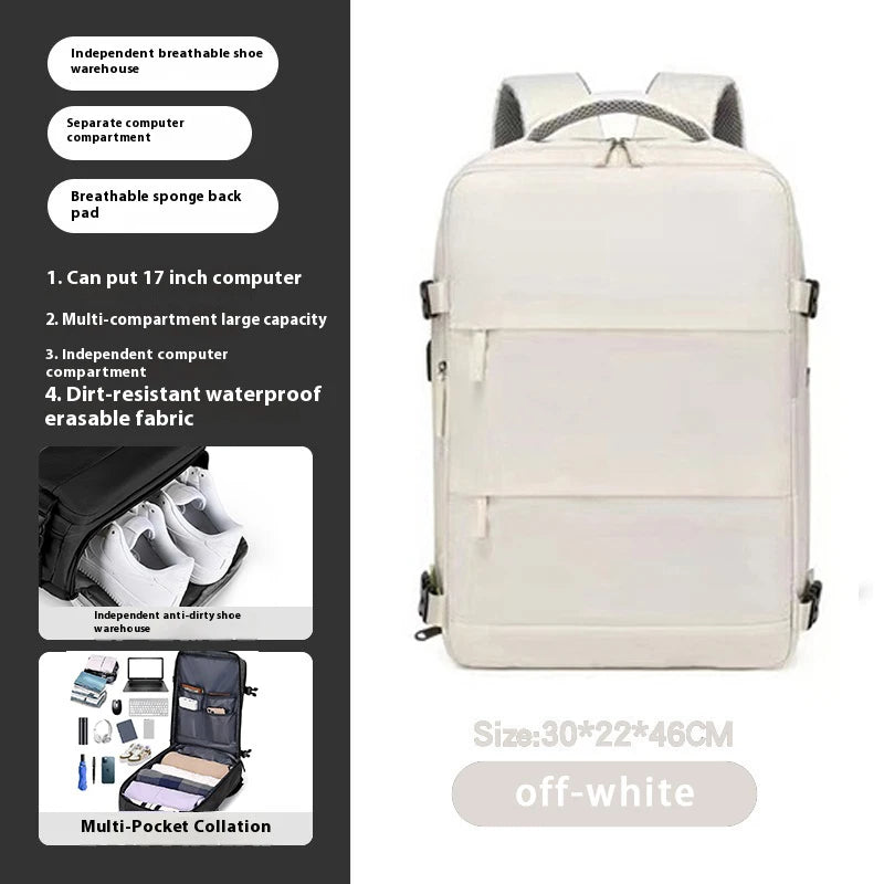Mochila leve de lazer para casais, mochila de viagem, nova mochila feminina, mochila escolar para estudantes, bagagem de