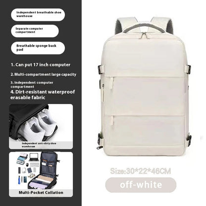 Mochila leve de lazer para casais, mochila de viagem, nova mochila feminina, mochila escolar para estudantes, bagagem de