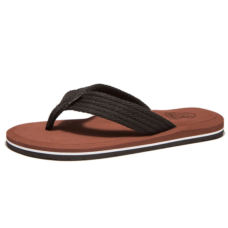 Large Size 49 50 Men Flip Flops Flat Comfortable Men's Flip Flops Casual Shoes Summer Beach Sapatos Hembre sapatenis masculino