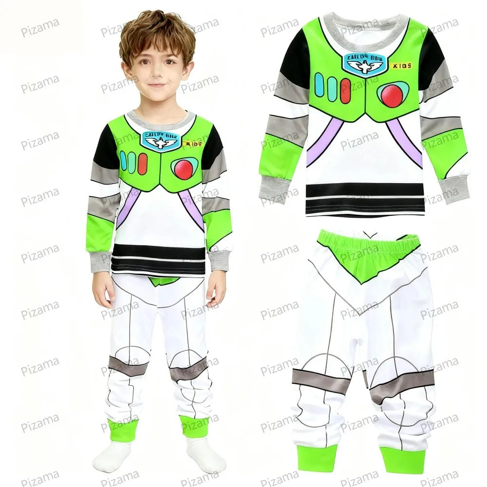100 Cotton Boys Pajamas Super Hero Kids Pyjamas Children Sleepwear Toddler Baby Nightwear Pijamas Homewear