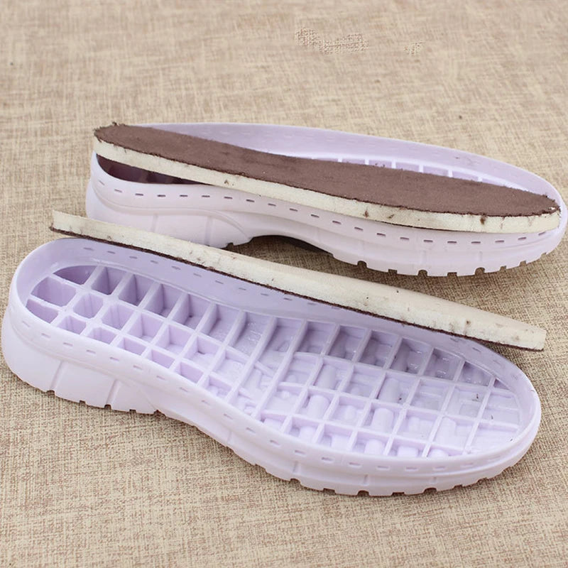 Sports Shoes Tendon Soles Hollow Thread Wool Shoes Woven Hook Shoes Slipper Rubber Shoes Sole DIY Shoe Soles Repair Materials