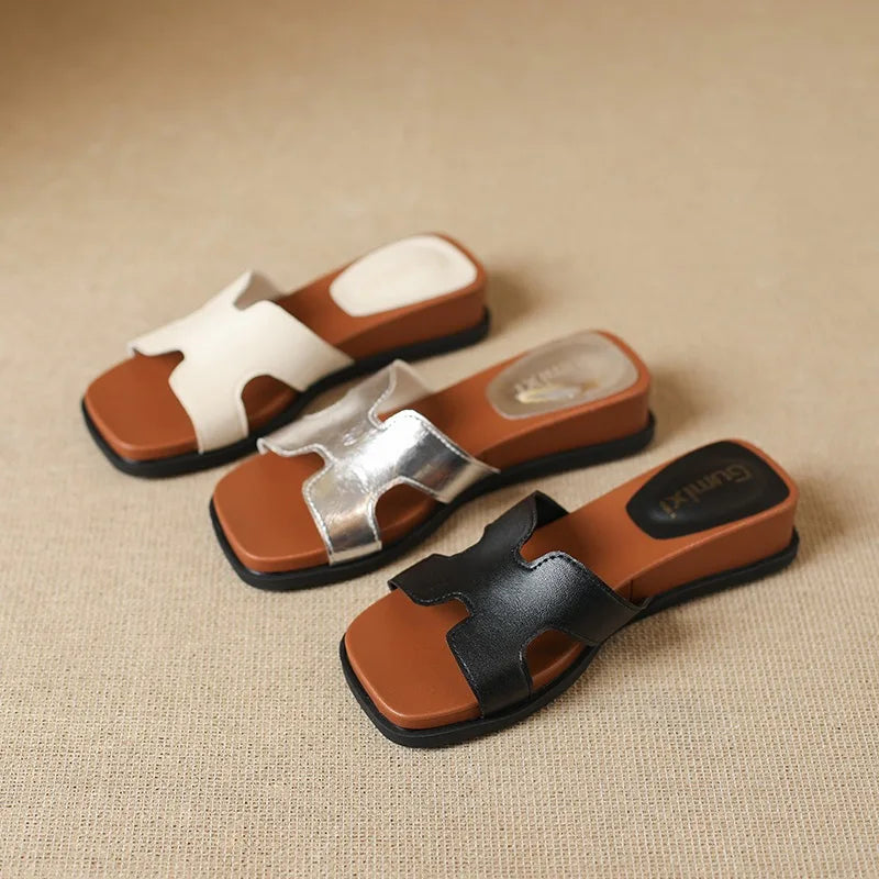 Stylish Summer Slippers Sandals Comfortable Soft Sole Trendy Design for Women Men Daily Walking