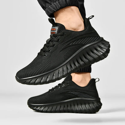 Men's Sports Shoes Breathable Walking Running Sneakers Shock-Absorbing Lightweight Non-slip Training for Men Jogging Footwear