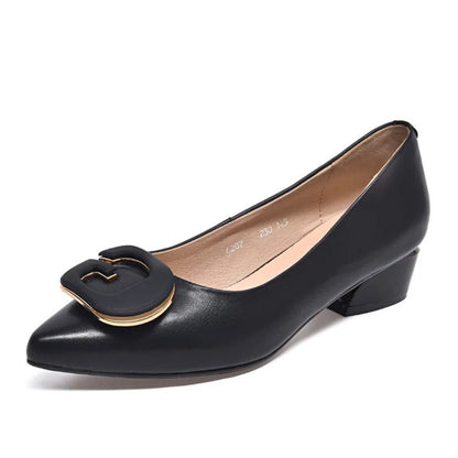 sapatos femininas women light weight elegant sky blue comfort slip on square heel shoes lady cute office career work shoes ea184