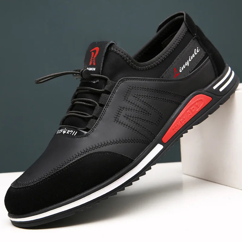 Men Shoes fashion Genuine Leather Loafers Breathable Autumn comfortable Casual Shoes Outdoor Men Sneakers shoes tenis masculino