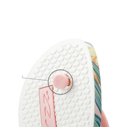 Women's Anti-Slip Clip-On PVC Flip Flops, Outdoor Beach Casual Wear Sandals Slippers