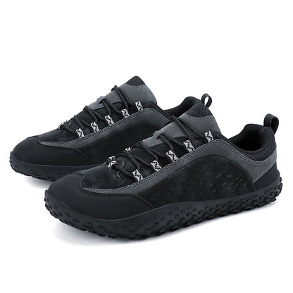 Outdoor Hiking Shoes Slip on Mountaining Shoes Men Wide-Toe-Box Barefoot Shoes for Men Walking Shoes Man Runnign Shoes Sneakers