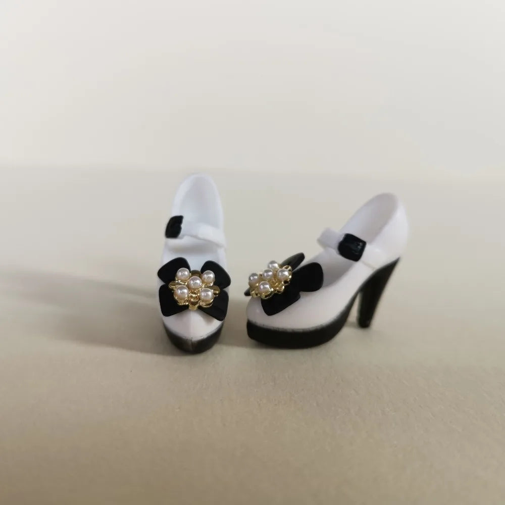 Quality DIY Shoes High Heels Cute Multicolors Casual Sandal Doll Accessories Original Doll Shoes for 1/6 BJD 30cm Dolls